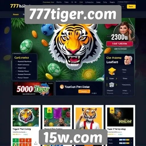 Experiência do usuário no site 777tiger.com